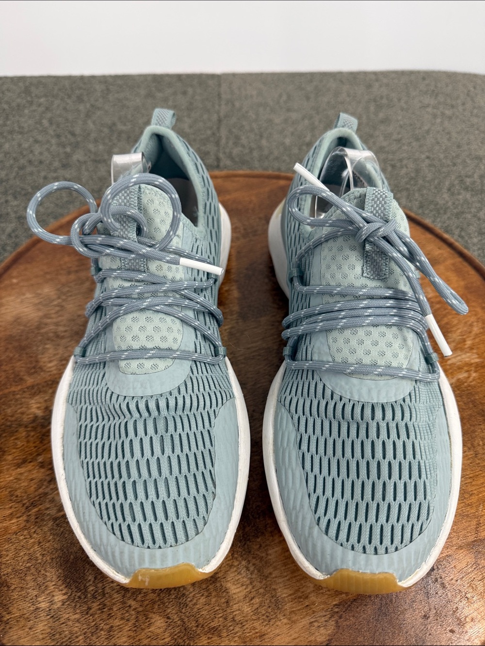 Sorel Shoes Wm 8.5 Kinetic Impact Lace Sneakers Blue/Green Athletic Sporty - Picture 3 of 16